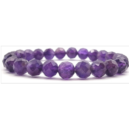 Amethyst Cutting Bracelet